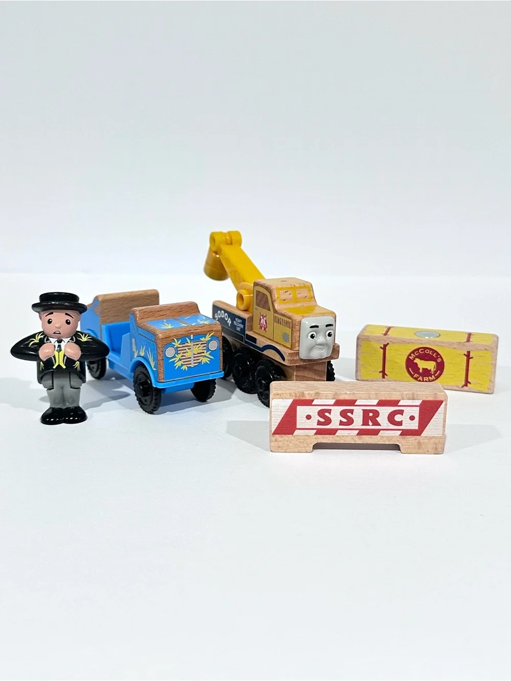 Thomas & Friends Butch’s Road Rescue Wooden Railway Butch, Sir Topham Hatt